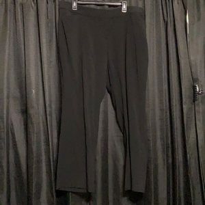 Croft&Barrow, black dress pants, 16W short